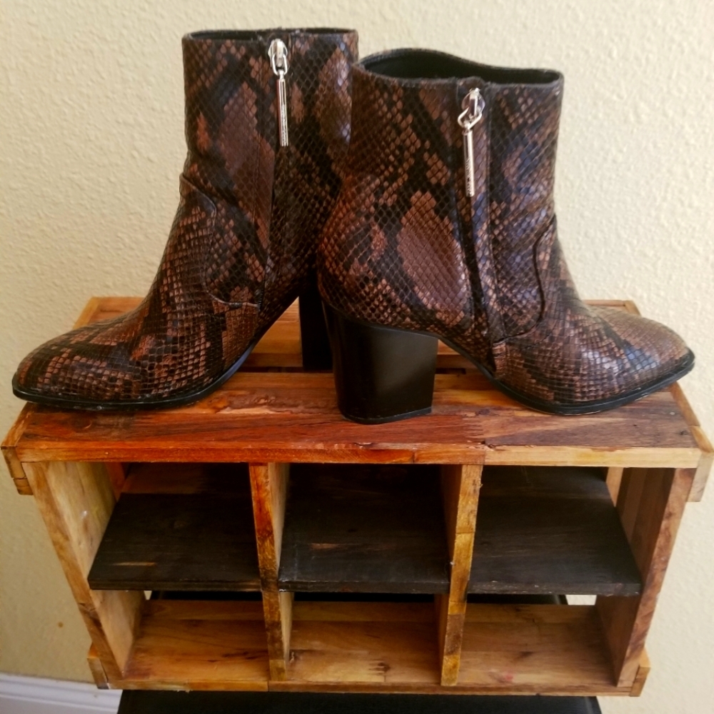 Animal print Zara boots - Picture 2 of 8